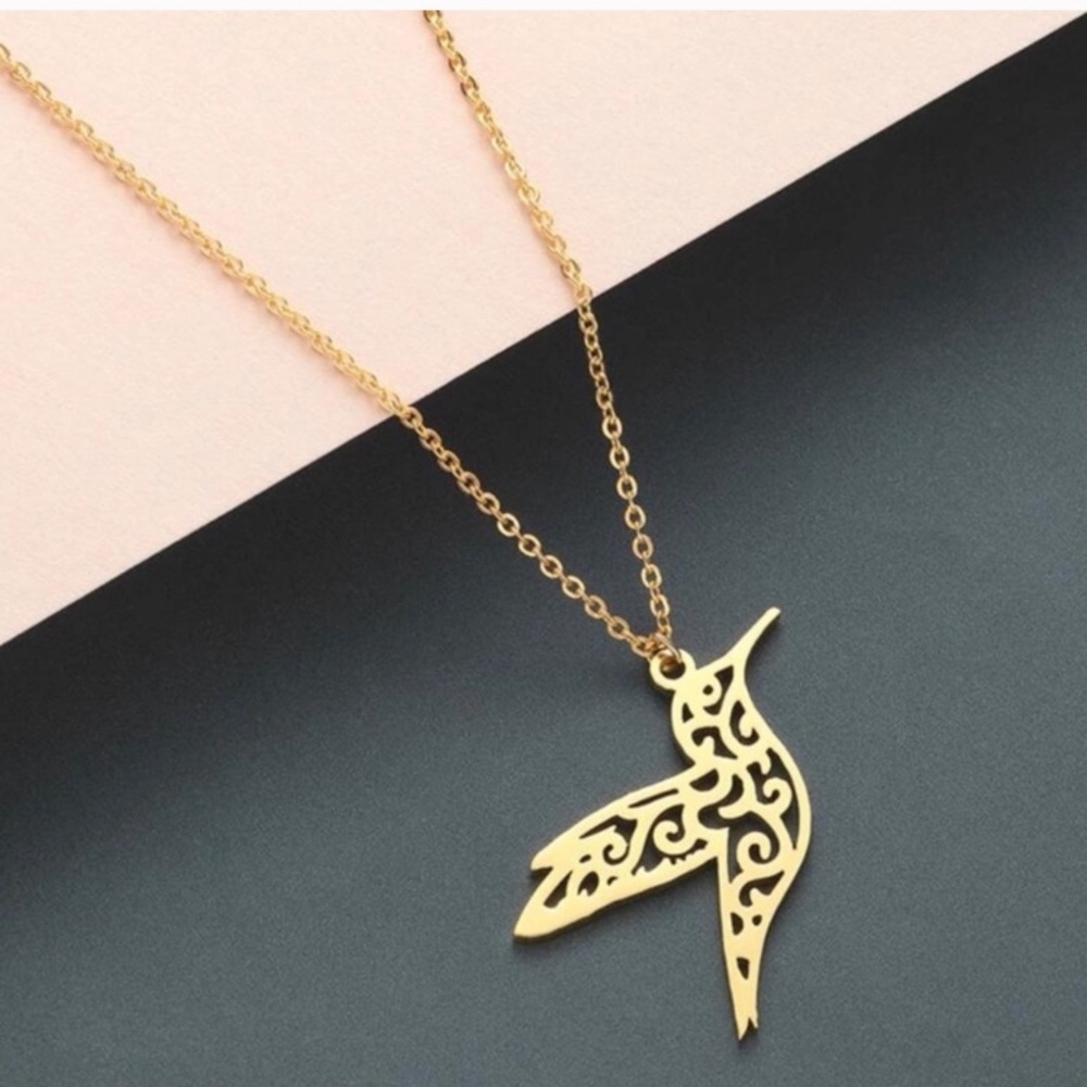 * Host Pick ** Hummingbird Necklace - Picture 3 of 6
